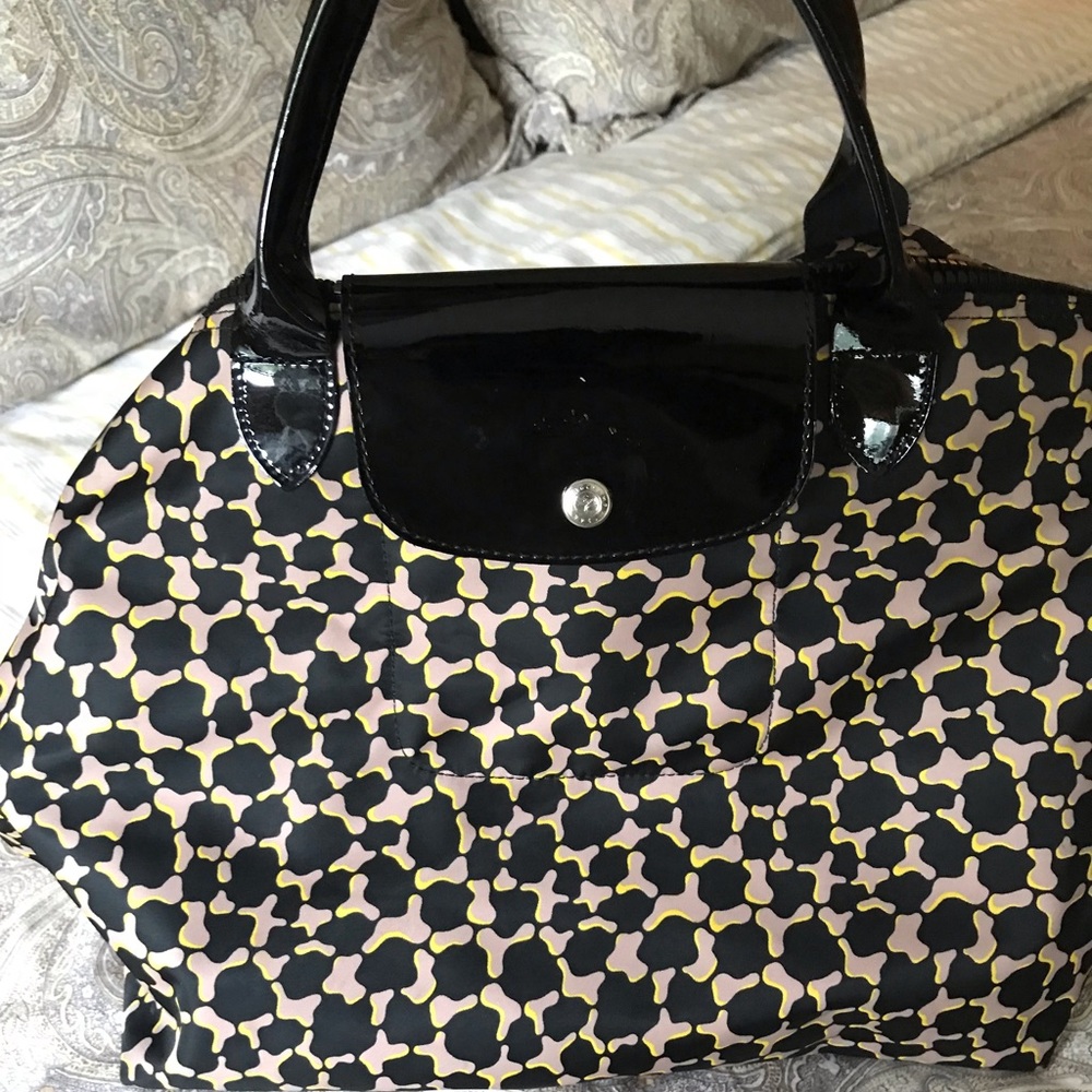 Longchamp printed bag!